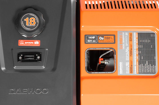 Коммерческий дизельный двигатель Daewoo Series 530